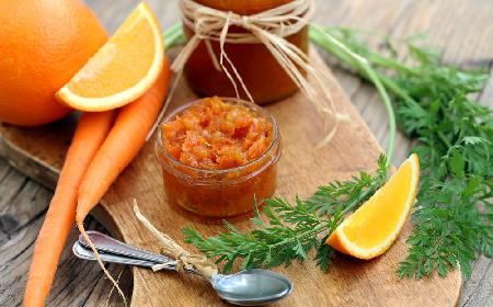 Pomarańczowa marmolada z marchewki: oszczędny przepis