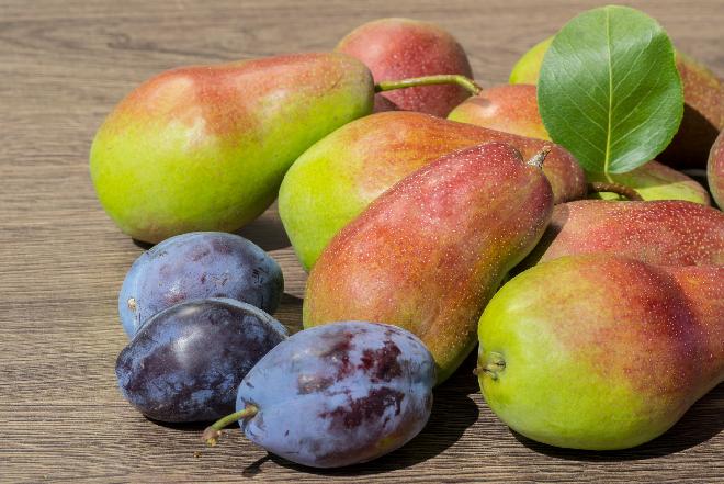 Gruszki w śliwkach na zimę: prosty przepis